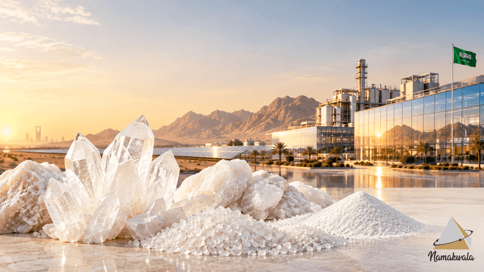 High Purity Quartz Supplier Saudi Arabia