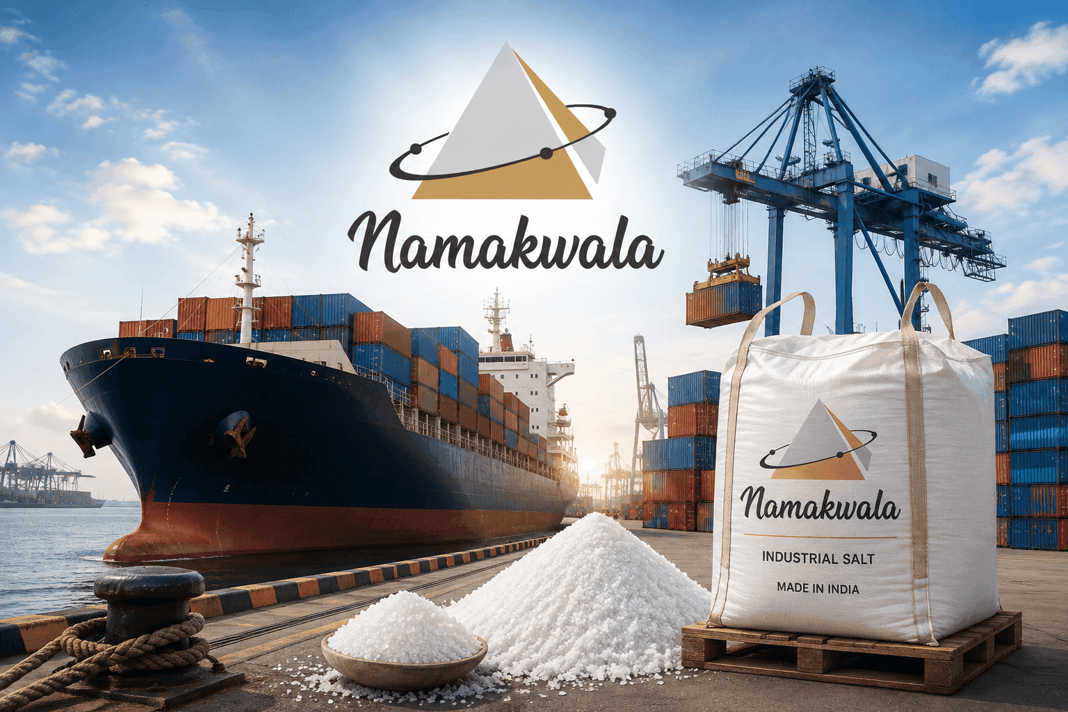 Industrial Salt Bulk Exporter for Africa