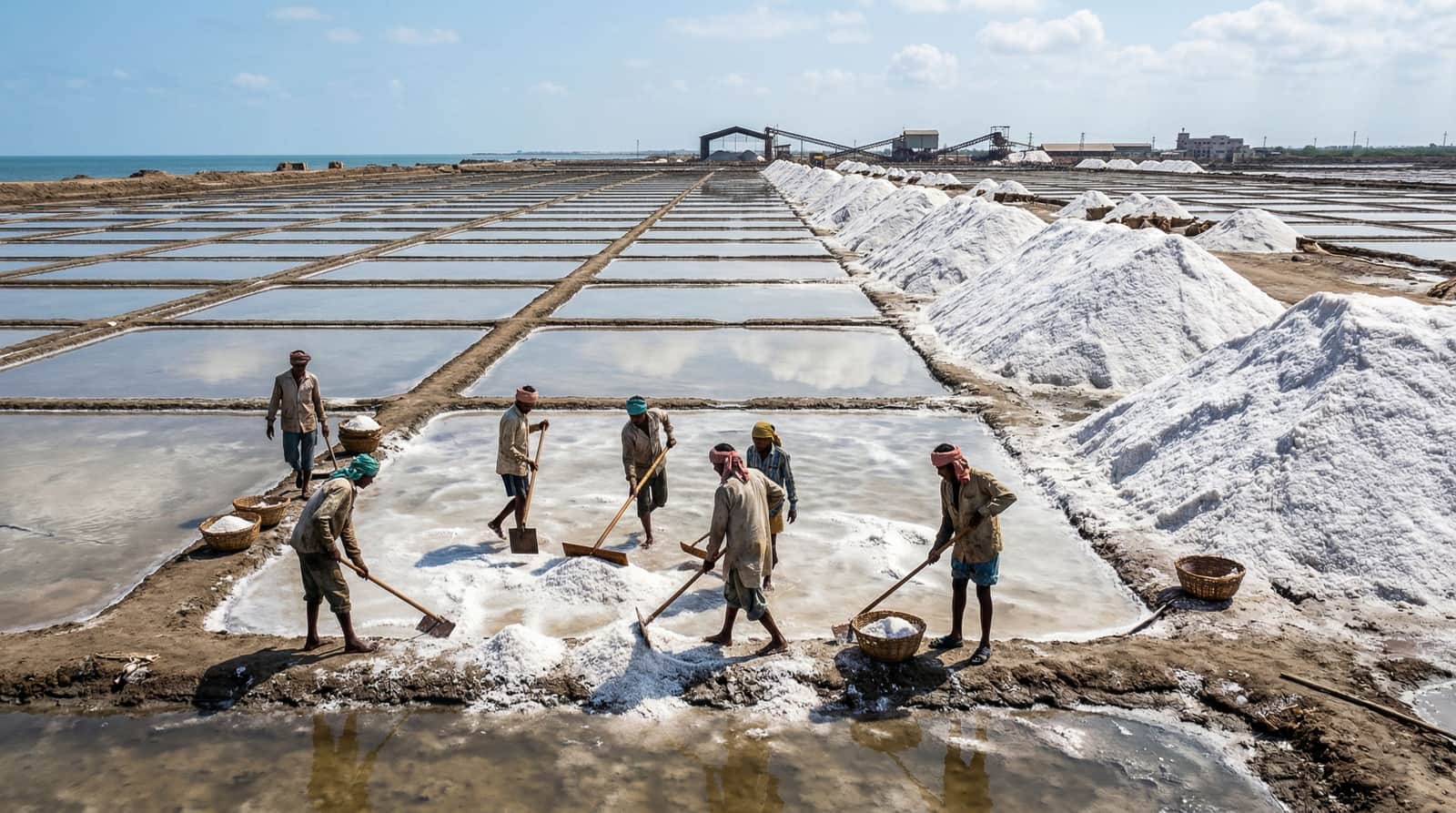 Leading supplier of iodized salt, edible salt and crystal salt from Gandhidham, Gujarat serving global markets.