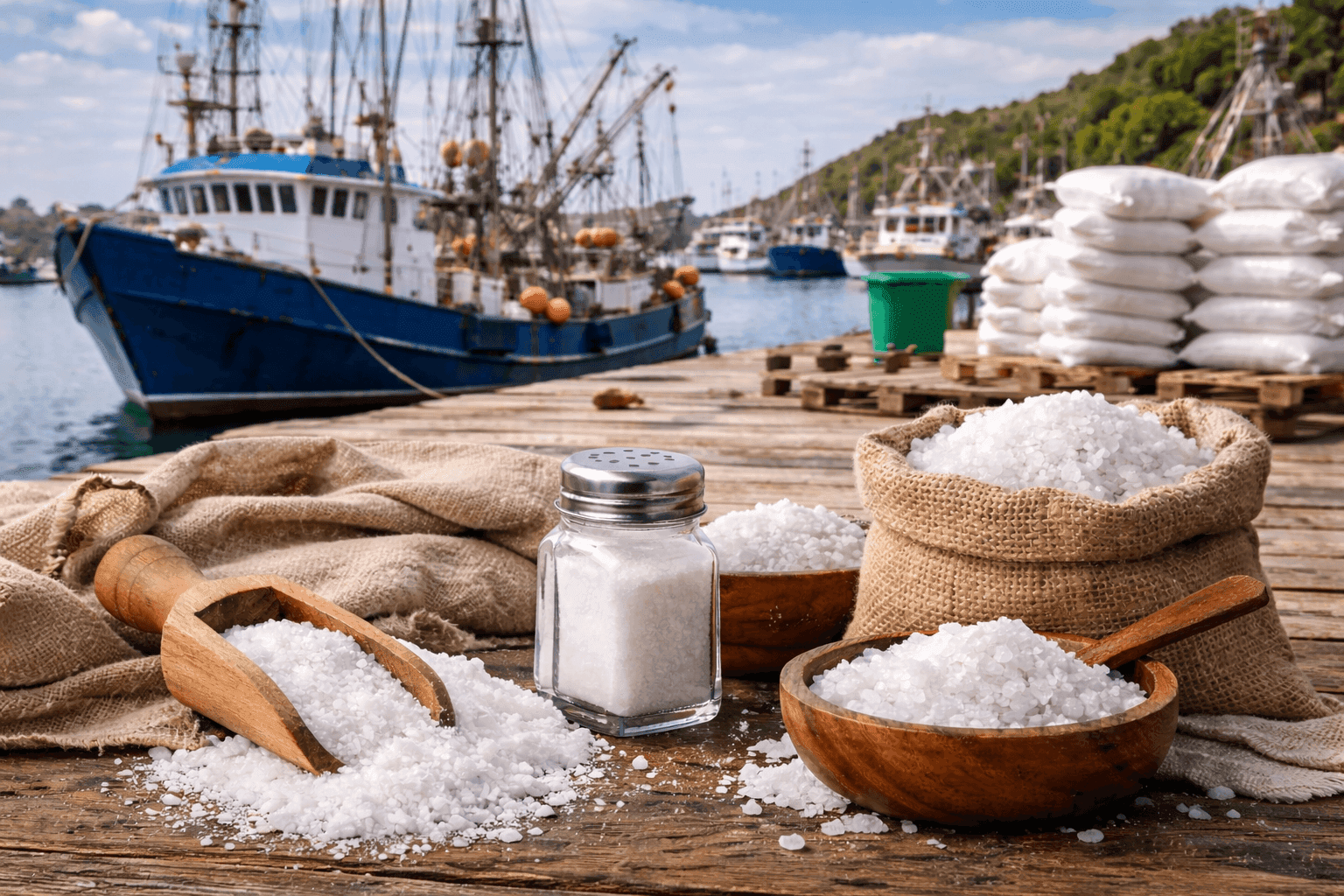 Salt for Fishing Vessels in Victoria