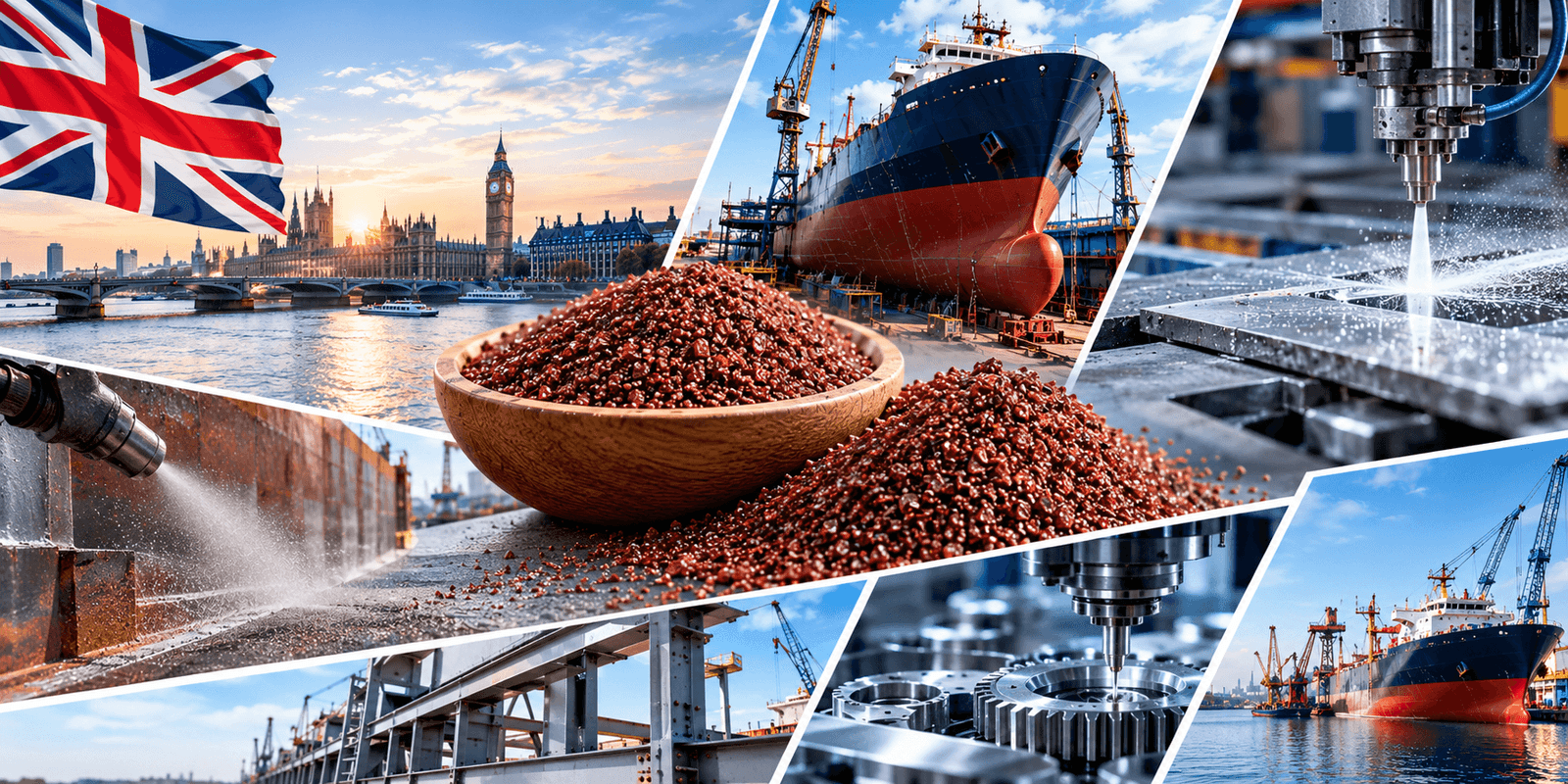 Garnet Abrasive Importer Alternative UK