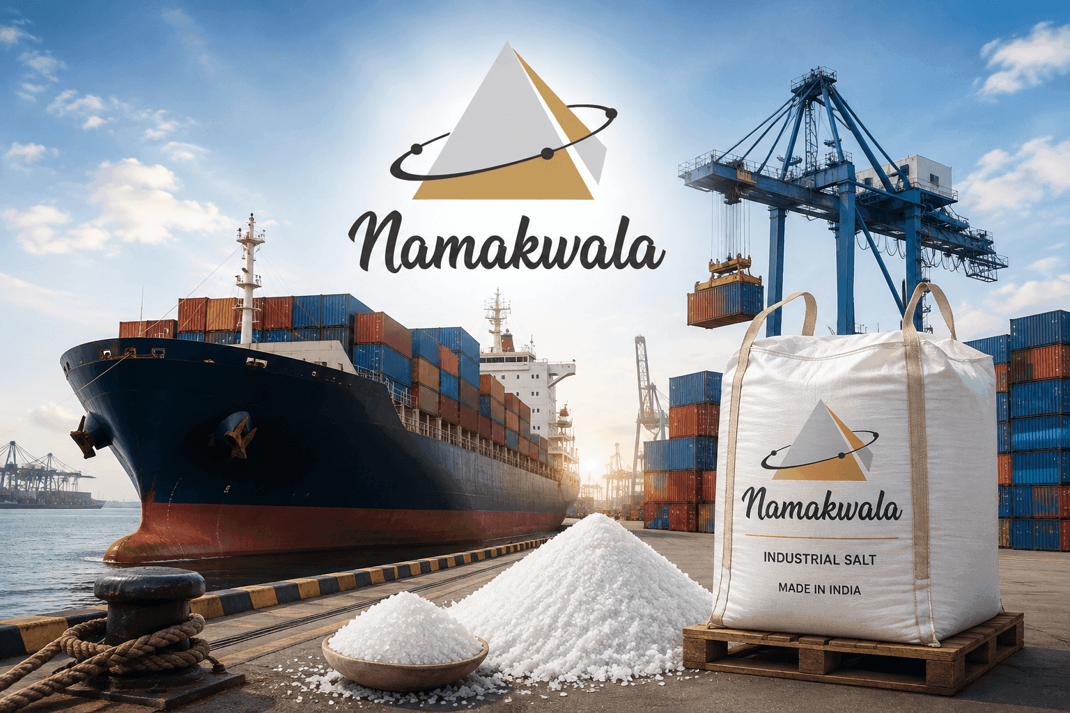 Industrial Salt Bulk Exporter for Africa