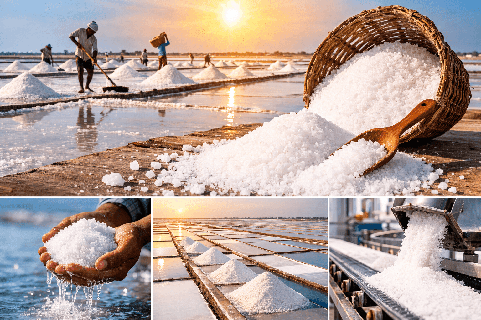 Salt Production in India