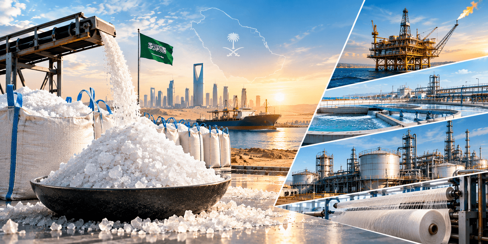 Industrial Salt Supplier Saudi Arabia Drilling and Water Treatment